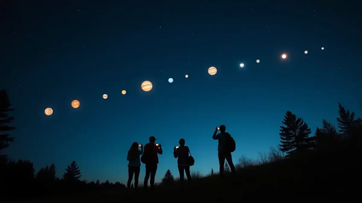 Un allineamento di 7 pianeti sta per verificarsi nel cielo, un evento estremamente raro